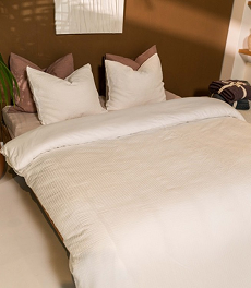 Kayori tencel dekbedovertrek Ochi Grijs